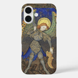 Coque Pour iPhone 16 Saint Michel l'Archange avec le diable