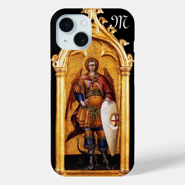 Coques Case-Mate iPhone Saint Michel le Monogramme de l'archange (Verso)