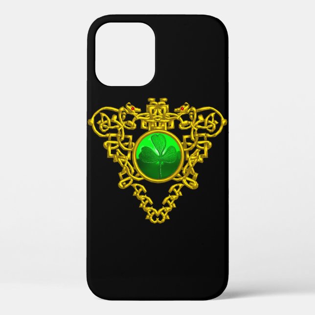 COQUES Case-Mate iPhone SAINT PATRICK'S CELTIC HEART, SHAMROCK (Verso)
