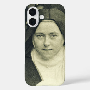 Coque Pour iPhone 16 Saint Thérèse de l'Enfant Jésus et la Sainte Face