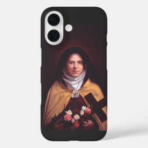 Coque Pour iPhone 16 Saint-Thérèse de Lisieux