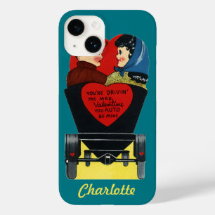Coques Pour iPhone Saint-Valentin Rétro Vintage, Amour et Romance