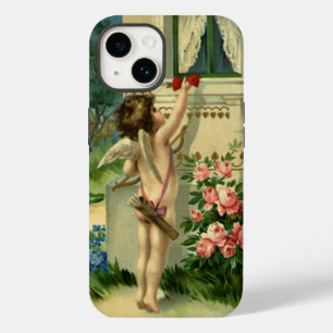 Coques Pour iPhone Saint Valentin victorienne vintage, Angel Hearts