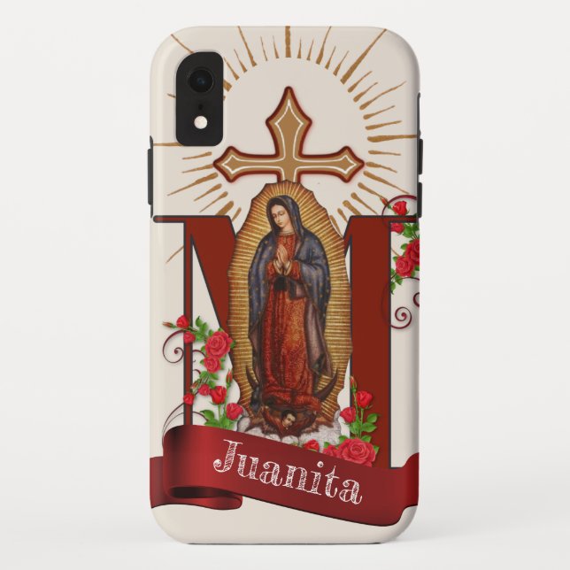 Coques Case-Mate iPhone Sainte Vierge Marie Guadalupe catholique (Dos)