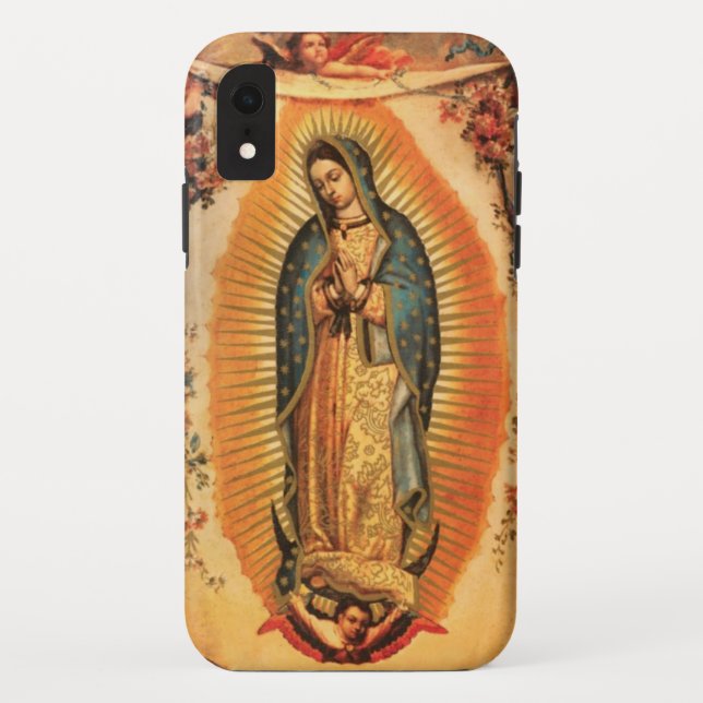 Coques Case-Mate iPhone Sainte Vierge Marie Guadalupe catholique (Dos)