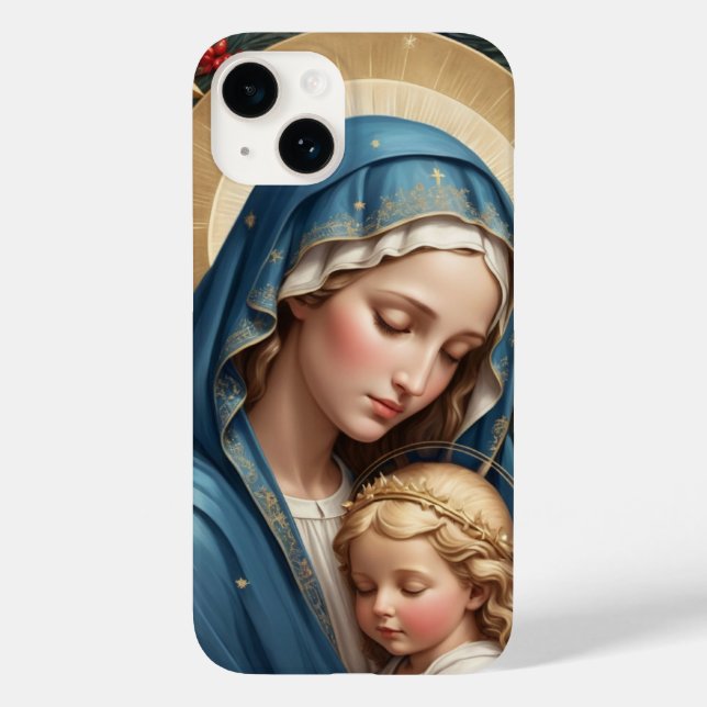 Coques Case-Mate iPhone Sainte Vierge Marie Traditionnelle Catholique (Verso)