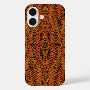 Coque Pour iPhone 16 Saison Automnale Changement de Couleurs Feuillage