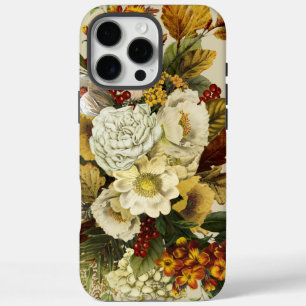 Coques iPhone 16 Pro Max Saison Citrouille de Thanksgiving Automne Floral