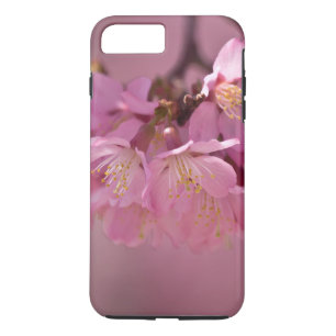 Coque iPhone 7 Plus Sakura Cherry Blossoms Delicate Pink Bouquet