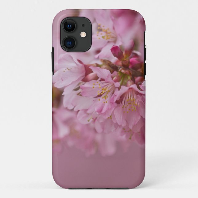 Coques Case-Mate iPhone Sakura Cherry Blossoms rose pâle Réflexions (Dos)
