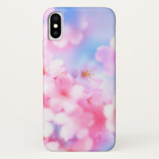 Coque Case-Mate Pour iPhone Sakura fleurit couverture de l'iPhone X