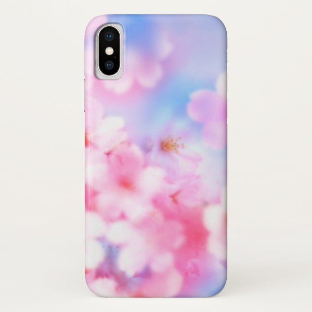 Coques Case-Mate iPhone Sakura fleurit couverture de l'iPhone X (Dos)
