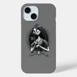 Coque Pour iPhone 15 Sally   Nightmare avant Noël Style Tatoo