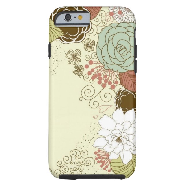 Coques Case-Mate iPhone Salutation florale (Dos)