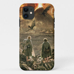 Coques Pour iPhone Sam and FRODO™ Approaching Mount Doom