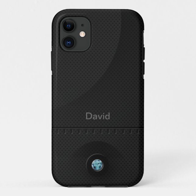 Coques Case-Mate iPhone Samouraïs en acier noirs (Dos)