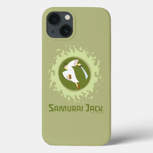 Coques Case-Mate iPhone Samurai Jack Leaping Graphic (Verso)