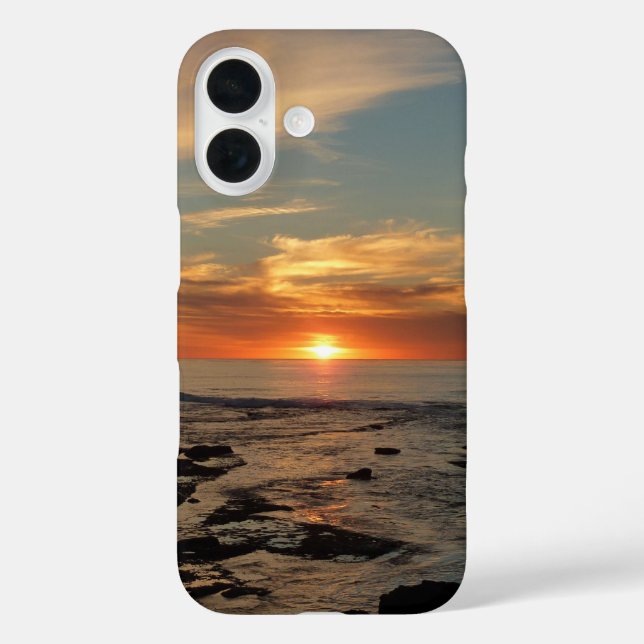 Coques Case-Mate iPhone San Diego Sunset II California Seascape (Verso)