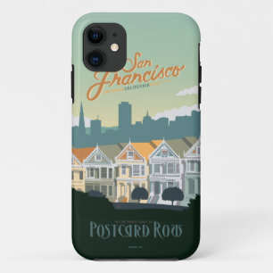 Coques Pour iPhone San Francisco, CA - Ligne carte postale