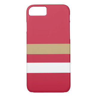 Coque iPhone 8/7 San Francisco Red&Gold