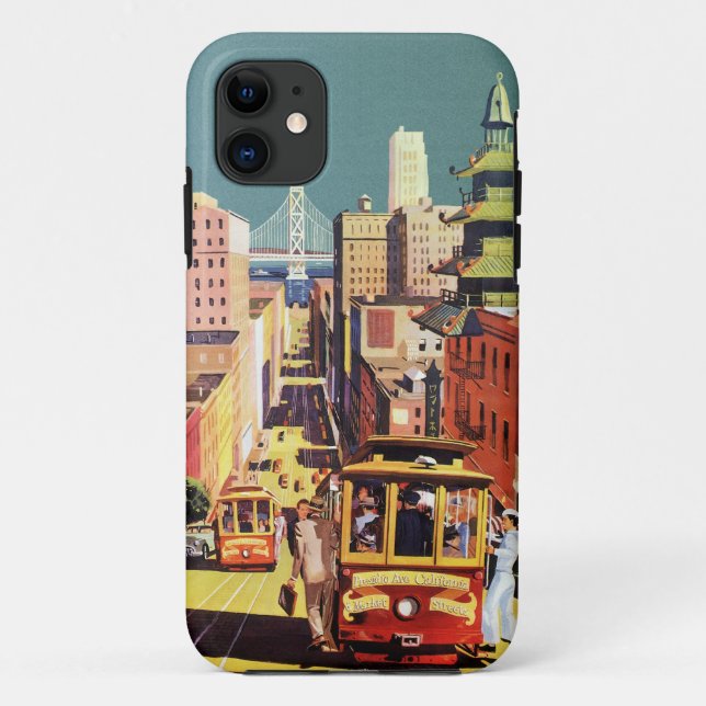 Coques Case-Mate iPhone San Francisco vintage (Dos)