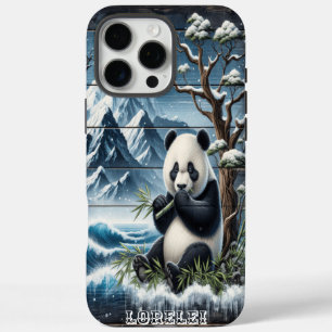 Coques iPhone 16 Pro Max Sanctuaire forestier de Panda : Nourriture bambou