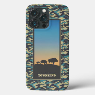 Case-Mate iPhone Case Sanglier et camouflage