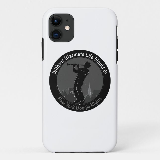 Coques Case-Mate iPhone Sans Clarinets, La Vie Serait Plate (Dos)