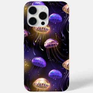 Coque iPhone 15 Pro Max Sans joint avec méduse éclatante