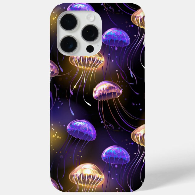 Coques Case-Mate iPhone Sans joint avec méduse éclatante (Verso)