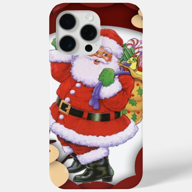 Coques Case-Mate iPhone Santa Claus (Verso)