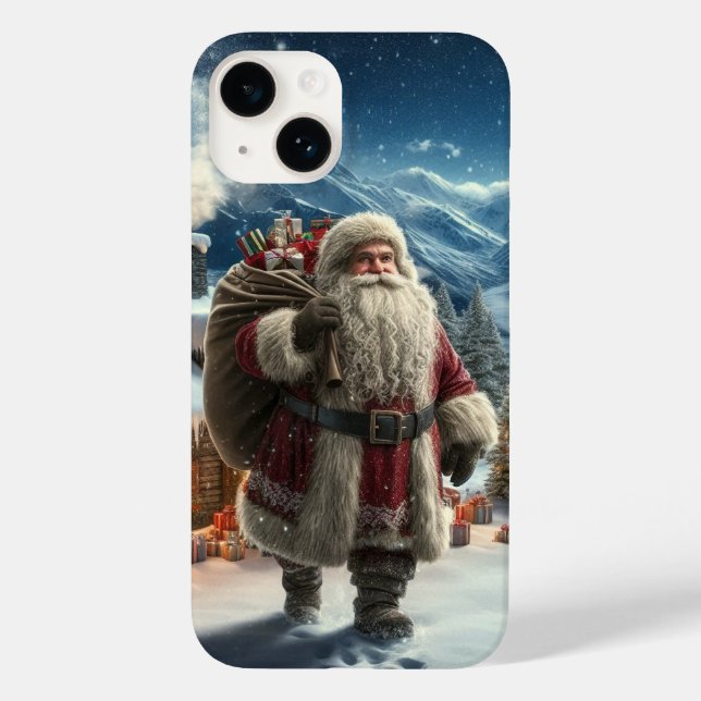 Coques Case-Mate iPhone Santa Claus (Verso)
