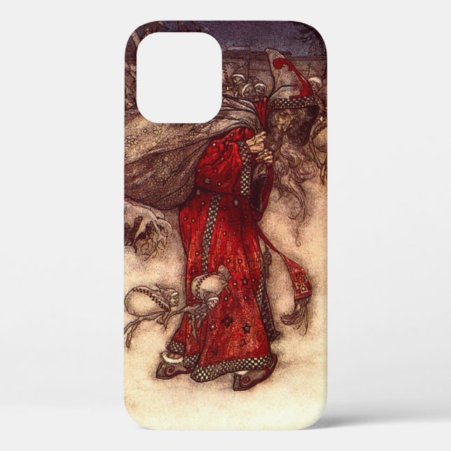 Coques Case-Mate iPhone Santa Claus Arthur Rackham (Verso)