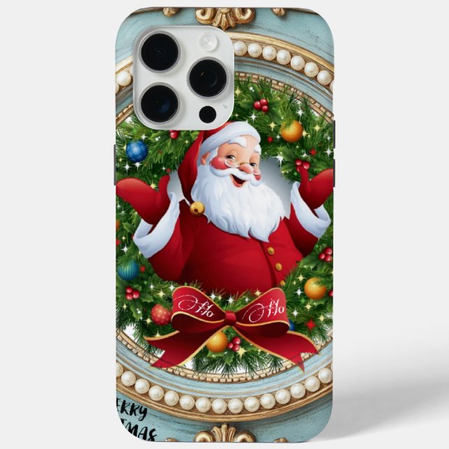 Coques Case-Mate iPhone Santa Noël  (Verso)