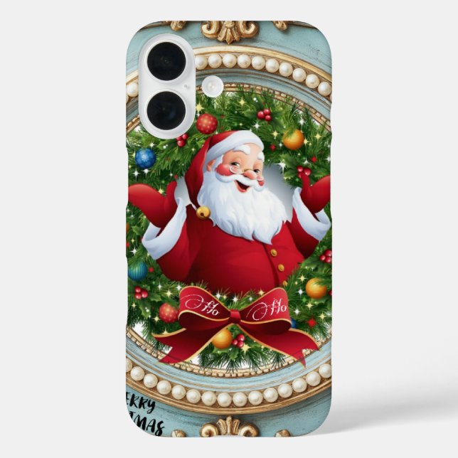 Coques Case-Mate iPhone Santa Noël  (Verso)