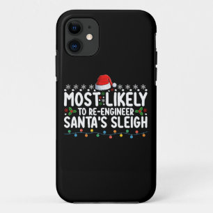 Case-Mate iPhone Case Santas Sleigh Noël, Ingénieur
