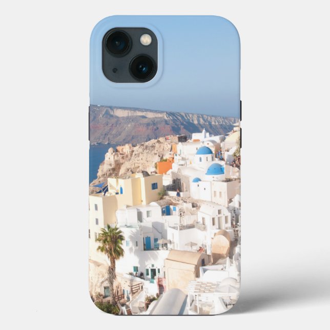 Coques Case-Mate iPhone Santorin Island Bliss #3 #wall #art  (Verso)