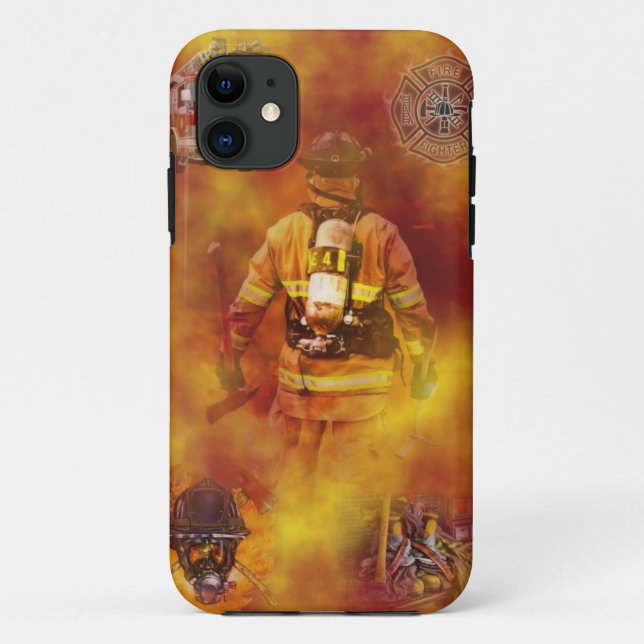 Coques Case-Mate iPhone Sapeur-pompier (Dos)
