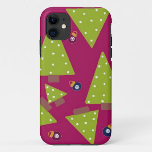 Etui iPhone Case-Mate Sapins de Noël Fantaisistes