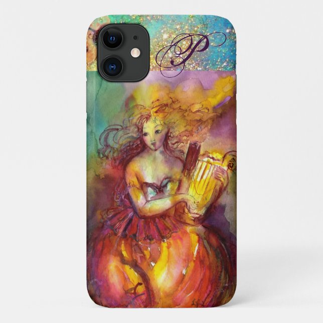 COQUES Case-Mate iPhone SAPPHO, DANSE, MUSIQUE ET MONOGRAMME DE LA POÉSIE (Dos)