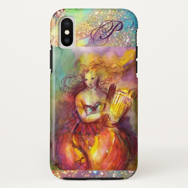 COQUES Case-Mate iPhone SAPPHO, DANSE, MUSIQUE ET MONOGRAMME DE LA POÉSIE (Dos)