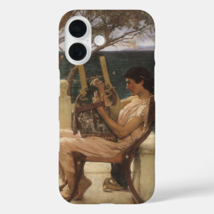 Coque Pour iPhone 16 Sappho et Alcaeus par Sir Lawrence Alma Tadema