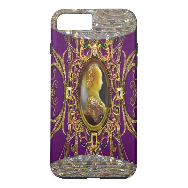 Coques Case-Mate iPhone Sarashire Royale Cameo Victorian (Dos)