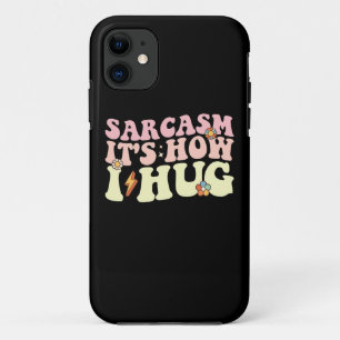 Case-Mate iPhone Case Sarcasme C'est comment j'enlace Groovy Rétro