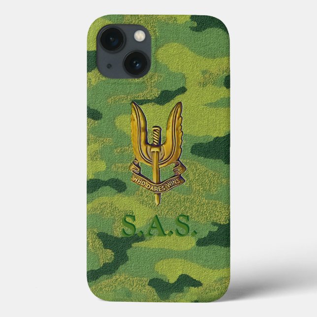 Coques Case-Mate iPhone SAS Woodland-Camouflage Tough Phone (Verso)