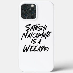 Case-Mate iPhone CASE SATOSHI NAKAMOTO EST UN WEEBOO