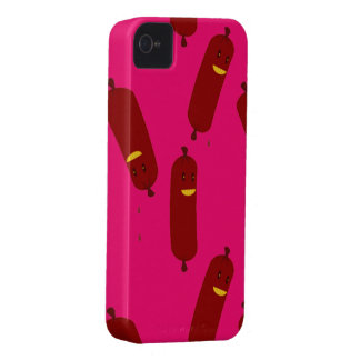 Étui iPhone 4 saucisses heureuses
