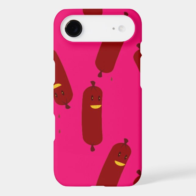 Coques Case-Mate iPhone saucisses heureuses (Verso)