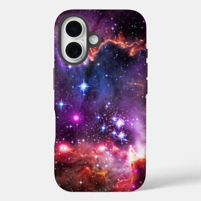 Coques Case-Mate iPhone Saumon étoilé de petit nuage de Magellanic (Verso)
