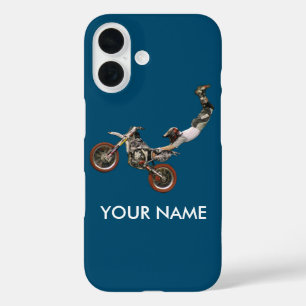 Coque Pour iPhone 16 saut motocross